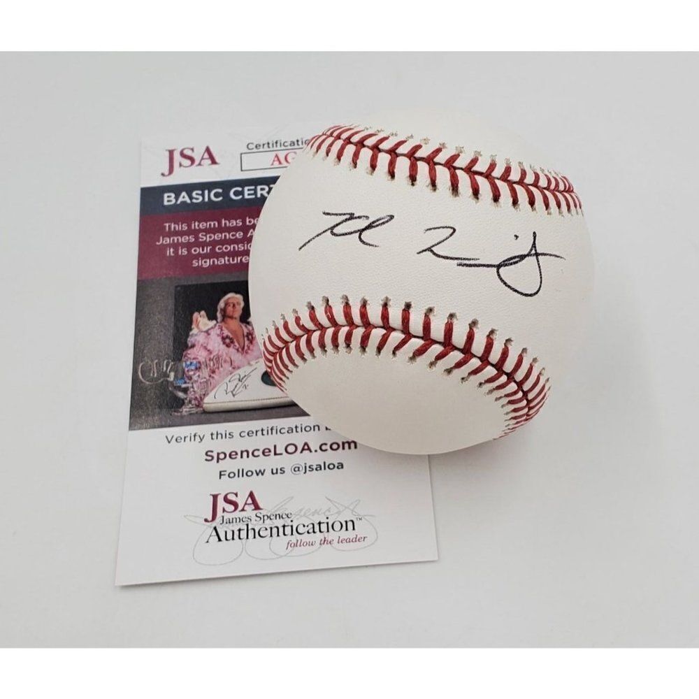 Kyle Wright Signed Baseball Rawlings OML Atlanta Braves JSA COA